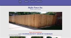 Desktop Screenshot of mejiafence.com